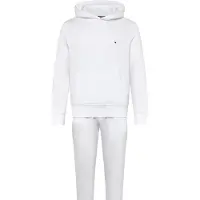 Tommy Hilfiger Flag Logo Tracksuit - White - M