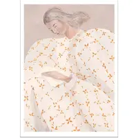 Poster & Frame The Poster Club X Sofia Lind - Secret Notes - Multi/patterned - 30X40CM