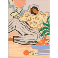 Poster & Frame Arty Guava - Lazy Days - Multi/patterned - 50X70CM