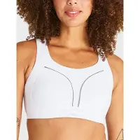 Swegmark Dynamic Intense Sport Bra Moulded Cups - White - E x 75