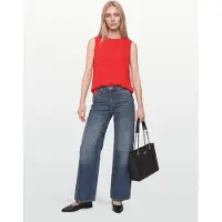 Closed Slit Top Shirts & Blouses Fiery Red - Red - S