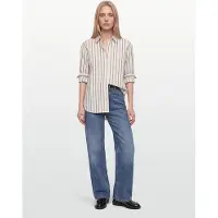 Closed Shirt High Cuff Mulberry - Cream - L