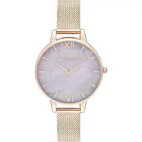 Olivia Burton Kello - - OB16SP16 - Nahka ja ruostumaton teräs - 34 mm - Kvarts
