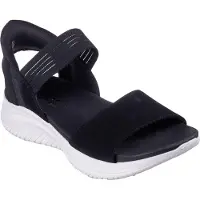 SKECHERS for woman. 119804 Slip-ins Ultra Flex 3.0 Summerville Sandals black (41), 3 to 5 cm, None, Casual