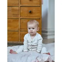 Copenhagen Colors Pointelle Heart Full Body - Cream - 62