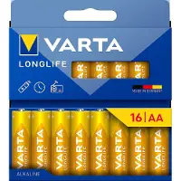 Varta AA/LR06 Longlife -paristo, 16kpl