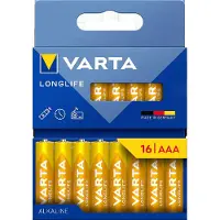 Varta – Pitkäikäinen AAA-paristo - 16 kpl (4103101716)