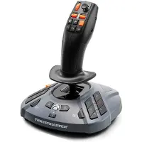 Thrustmaster SimTask FarmStick X, Maatalouskoneen tikku, Musta, Harmaa, T128, T248, 185 mm, 190 mm, 230 mm (4460279)