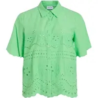Vila Vimette 2/4 Shirt/Pr - Green - 38