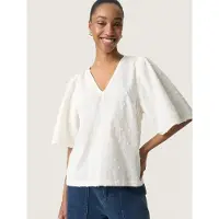 Soaked Slsunela Felisia Top Ss - Cream - M