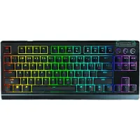 Razer BlackWidow V4 TKL HyperSpeed - Orange Mechanical - Pelinäppäimistö - ilman numpadia - Ranskalainen - Musta