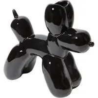Doiy Vase - Bobby - Black - H21CM