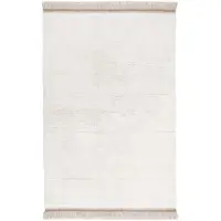 Lorena Canals Woolable Rug Steppe - Sheep White - Cream - 120X 170CM