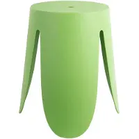 Leitmotiv Stool Ravish Pp Bright Green - Green - H:45CM