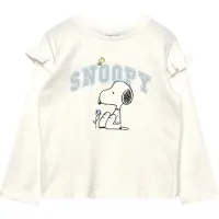 Mango Snoopy Cotton T-Shirt - Cream - 12-18M