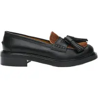 ATP ATELIER Albaredo Tassel Black/Cannella Calf/Pony - Black - 39