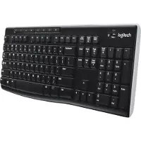 Logitech Näppäimistö - - K270 - Langaton RF - QWERTZ - Vedenkestävä - Musta