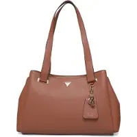 GUESS Evie Girlfriend Carryall - Brown - ONE SIZE