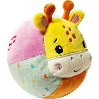 Barbo Toys Animal Bell Ball - Giraffe - Multi/patterned - ONE SIZE