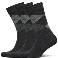 Amanda Christensen True Ankle Argyle - Black - 43-46