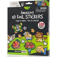 Marvin'S Magic Foil Stickers - Amazing 3D - Multi/patterned - ONE SIZE