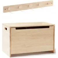 Kids Concept Chest & Hookboard Saga - Beige - ONE SIZE