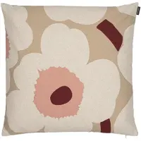 Marimekko Unikko Pillow Case 50X50Cm - Beige - 50X50CM