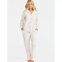 Damella of Sweden Flannel Pyjamas Molly - Beige - L