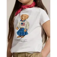 Ralph Lauren Polo Bear Cotton Jersey Tee - White - 102-108