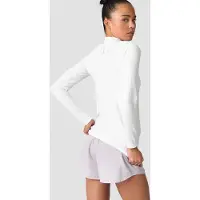 ICANIWILL Define Seamless 1/4 Zip W - White - S
