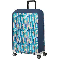 Samsonite Foldable Luggage Cover M - Blue - M