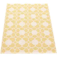 Pappelina Anya matto Pale Yellow/Vanilla 70 x 100 cm