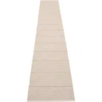 Pappelina Lea matto Linen/Pine/Vanilla 70 x 375 cm
