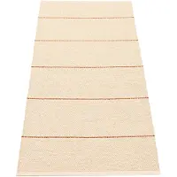 Pappelina Lea matto Beige/Rust/Vanilla 70 x 150 cm