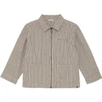 Minymo Shirt Ls Twill Y/D - Beige - 104