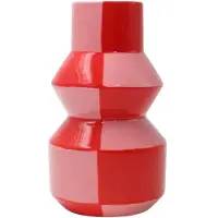 Qué Rico Vase - Celestino - Candy Crush - Red - H10CM