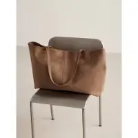 Aim'n Microsuede Apparel Tote Bag - Brown - ONE SIZE