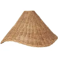Broste Copenhagen Nori Lampshade - Brown - H 31CM