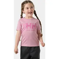 Helly Hansen K Hh Tech Graphic T-Shirt - Pink - 110