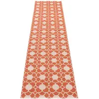 Pappelina , Anya matto Brick/Pearl Pink 70 x 300 cm