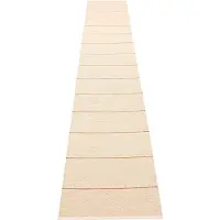 Pappelina Lea matto Beige/Rust/Vanilla 70 x 375 cm