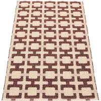 Pappelina , Tom matto Burgundy/Cream/Pale Rose 70 x 120 cm