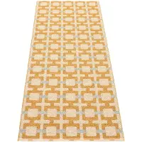 Pappelina Tom -matto 180 x 70 cm, okeri/kerma/sammal