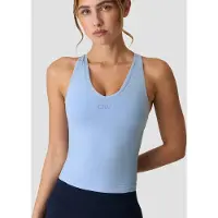 ICANIWILL Sculpt Seamless V-Neck Tank W - Blue - L