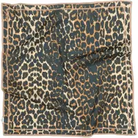 Becksöndergaard Leopa Edgia Cotta Scarf - Multi/patterned - ONE SIZE