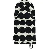 Marimekko - Räsymatto Uunikinnas 32 cm Valkoinen/Musta