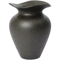 Broste Copenhagen Florentina Vase S - Black - H 22.5CM