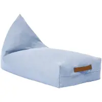 Nobodinoz Long Beanbag - Kid Size - Oasis - Blue - ONE SIZE