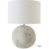 J-Line Table Lamp Ball Ceramic Grey - Grey - H62CM