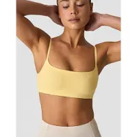ICANIWILL Nimble Molded Sports Bra Fading Yellow